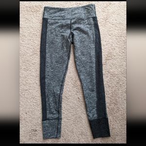 Vuori, Asymmetric Block Legging, HEATHER GREY